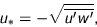 \begin{displaymath}
u_{\ast} = - \sqrt{\overline{u' w'}},
\end{displaymath}