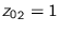 ${z_0}_{2}=1$