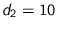 $d_{2}=10$