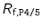 $R_{\text{f,\texttt{P4/5}}}$