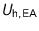 $U_{\text{h,EA}}$