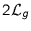 $2\mathcal{L}_g$