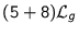 $(5+8)\mathcal{L}_g$