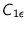 $C_{1\epsilon}$