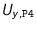 $U_{y,\text {\texttt {P4}}}$